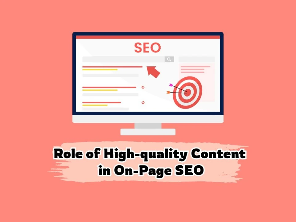 Content quality in on-page SEO